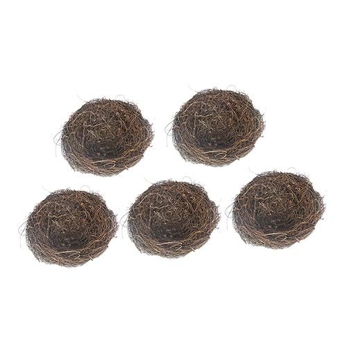 POPETPOP 5 Stück Vogel-Rattan-Nest klein Vogelnest Verschachtelung groß kinderzimmerdeko Easter Decoration frühjahrsdekoration gartendeko rostoptik frühlingsdekoration wohnzimmerdeko Bambus POPETPOP 5 Stück Vogel-Rattan-Nest klein Vogelnest Verschachtelung groß kinderzimmerdeko Easter Decoration frühjahrsdekoration gartendeko rostoptik frühlingsdekoration wohnzimmerdeko Bambus von POPETPOP