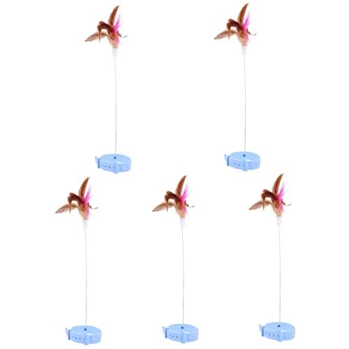 POPETPOP 5st Katzen-selbstheilungsstab Lustiger Katzenstock Interaktives Katzenspielzeug Mit Zauberstab Katzensachen Hundehalsband-Teaser Katzenminze-Spielzeug Kieselgel Die Katze Kätzchen POPETPOP 5st Katzen-selbstheilungsstab Lustiger Katzenstock Interaktives Katzenspielzeug Mit Zauberstab Katzensachen Hundehalsband-Teaser Katzenminze-Spielzeug Kieselgel Die Katze Kätzchen von POPETPOP