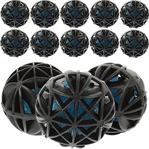 POPETPOP Aquarium Filter Zubehör Filter Für Aquarien Aquarienfilter 50 Stücke Balls Biologische Filtrationsmedien Aquarium Filter Media Tank Für Marine Süßwasser Aquarium Aquarium Teich Aquariumfilter von POPETPOP