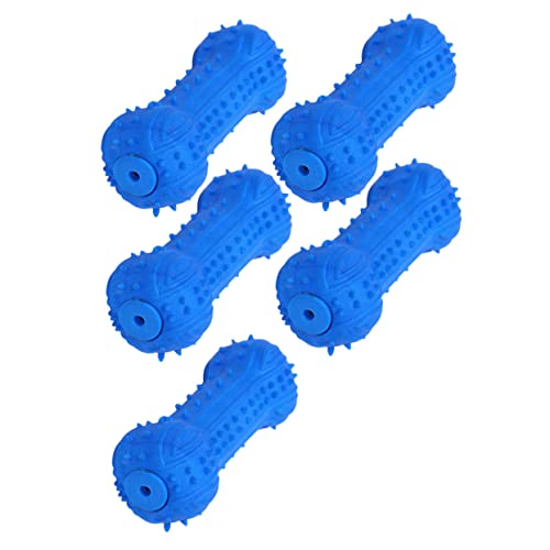 POPETPOP 5stücke Hundespielzeug Mit Geräuschfunktion Molar-kau-Dumbbells Für Zahnpflege Interaktive Trainingsspielzeuge Blau Für Haustiere Und Beschäftigung POPETPOP 5stücke Hundespielzeug Mit Geräuschfunktion Molar-kau-Dumbbells Für Zahnpflege Interaktive Trainingsspielzeuge Blau Für Haustiere Und Beschäftigung von POPETPOP