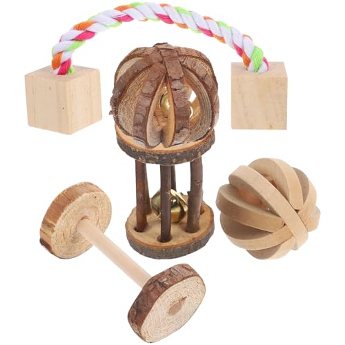 POPETPOP 5st Hamster Kauspielzeug Chinchillakäfig Kauspielzeug Für Hunde Meerschweinchen-Gymnastikball Hamsterspielzeug Rennmaus Futter Für Meerschweinchenkäfige Frettchen Bausatz Hölzern POPETPOP 5st Hamster Kauspielzeug Chinchillakäfig Kauspielzeug Für Hunde Meerschweinchen-Gymnastikball Hamsterspielzeug Rennmaus Futter Für Meerschweinchenkäfige Frettchen Bausatz Hölzern von POPETPOP