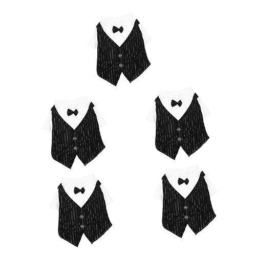 POPETPOP 5st Haustieranzug Hundehochzeitskleidung Formelle Hundekrawatte Hundebräuche Halloween Kätzchen-Kleidung Halsband Für Hunde Zur Hochzeit Haustier Hund Polyester Hochzeitsanzug POPETPOP 5st Haustieranzug Hundehochzeitskleidung Formelle Hundekrawatte Hundebräuche Halloween Kätzchen-Kleidung Halsband Für Hunde Zur Hochzeit Haustier Hund Polyester Hochzeitsanzug von POPETPOP