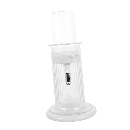 POPETPOP 5st Wasserflasche Für Hamster Zubehör Für Wasserflaschen Frettchenwasserflasche Für Den Käfig Automatisches Hamsterwasser Bodenständer Empfindlich Lebenslauf Knopfbatterie Weiß von POPETPOP