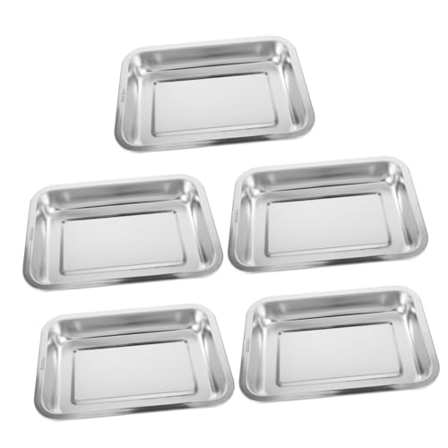 POPETPOP 5stücke Stainless Steel Katzenklo Große Offene Katzentoilette Aus Leicht Zu Reinigen Für Zuhause Tierbedarf Für Katzen Und Kätzchen POPETPOP 5stücke Stainless Steel Katzenklo Große Offene Katzentoilette Aus Leicht Zu Reinigen Für Zuhause Tierbedarf Für Katzen Und Kätzchen von POPETPOP