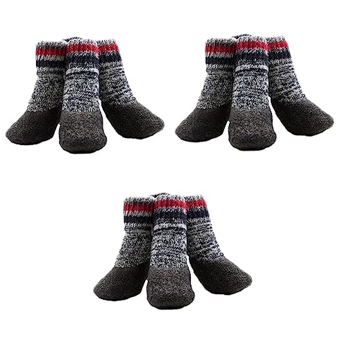 POPETPOP 6 Paare Socken Für Katzen Hundestiefel Hundesocken rutschfest Hund Warme Socken Hundegriffsocken Klein Socken Für Hunde rutschfest Socken Für Booties Sohlen Warm Halten POPETPOP 6 Paare Socken Für Katzen Hundestiefel Hundesocken rutschfest Hund Warme Socken Hundegriffsocken Klein Socken Für Hunde rutschfest Socken Für Booties Sohlen Warm Halten von POPETPOP
