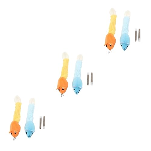 POPETPOP 6 STK Katzenminze Mäuse Katzen-Teaser Interaktives Kätzchenspielzeug Plüsch Katze Katzenminze Spielzeug Katzenminze-Spielzeug Klebriger Plüsch Hölzern Kauen POPETPOP 6 STK Katzenminze Mäuse Katzen-Teaser Interaktives Kätzchenspielzeug Plüsch Katze Katzenminze Spielzeug Katzenminze-Spielzeug Klebriger Plüsch Hölzern Kauen von POPETPOP