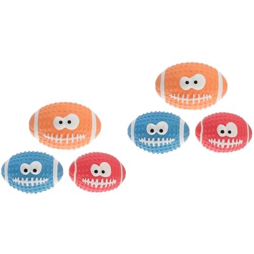 POPETPOP 6 STK Spielzeug Für Kinderkrankheiten Zahnspielzeug Für Welpen Hundebälle Kauspielzeug Für Welpen Gummibälle Für Hunde Beißspielzeug Fußball-Tennis Backenzahn Emulsion POPETPOP 6 STK Spielzeug Für Kinderkrankheiten Zahnspielzeug Für Welpen Hundebälle Kauspielzeug Für Welpen Gummibälle Für Hunde Beißspielzeug Fußball-Tennis Backenzahn Emulsion von POPETPOP