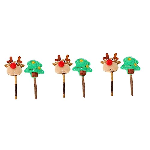POPETPOP 6 STK Beißstock Katze Behandeln Ball Kätzchen Silvervine Spielzeug Essbare Sticks Für Katzensnacks Kauspielzeug Für Katzen Katzenkaustäbchen Haustierhaus Hölzern Natürlich POPETPOP 6 STK Beißstock Katze Behandeln Ball Kätzchen Silvervine Spielzeug Essbare Sticks Für Katzensnacks Kauspielzeug Für Katzen Katzenkaustäbchen Haustierhaus Hölzern Natürlich von POPETPOP