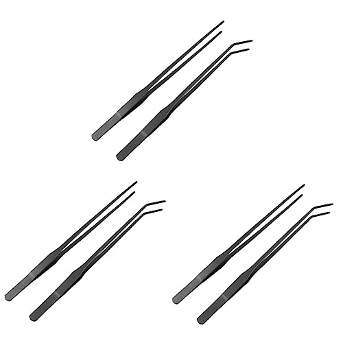 POPETPOP 6 STK Schere Zwiebelschneider Pinzette Für Aquarienpflanzen Pflanzen Pinzette Wasserpflanzenzange Lange Pinzette Anlage Gebeugte Pinzette POPETPOP 6 STK Schere Zwiebelschneider Pinzette Für Aquarienpflanzen Pflanzen Pinzette Wasserpflanzenzange Lange Pinzette Anlage Gebeugte Pinzette von POPETPOP