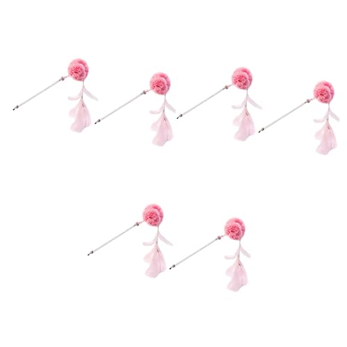 POPETPOP 3er-Sets Katzenspielzeug Mit Quaste Und Federn Zur Unterhaltung Ihres Katzenfreundes 2 Stück * 3 POPETPOP 3er-Sets Katzenspielzeug Mit Quaste Und Federn Zur Unterhaltung Ihres Katzenfreundes 2 Stück * 3 von POPETPOP