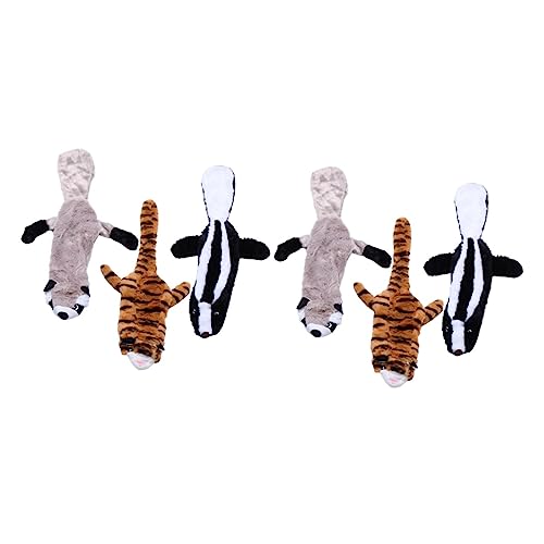 POPETPOP 6 STK Plüsch Backenzahn Spielzeug Kauspielzeug Für Hunde Quietscht Kauspielzeug Für Welpen Haustierzubehör Plüsch-kauspielzeug Für Hunde Hundebissspielzeug Hundeball POPETPOP 6 STK Plüsch Backenzahn Spielzeug Kauspielzeug Für Hunde Quietscht Kauspielzeug Für Welpen Haustierzubehör Plüsch-kauspielzeug Für Hunde Hundebissspielzeug Hundeball von POPETPOP