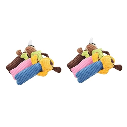 POPETPOP 6 STK Kauspielzeug Für Welpen Beißspielzeug Plüsch Pompones De Porristas Puzzle-Spielzeug Für Welpen Zahnspielzeug Für Welpen Flauschige Kuscheltiere Ersetzen Lamm POPETPOP 6 STK Kauspielzeug Für Welpen Beißspielzeug Plüsch Pompones De Porristas Puzzle-Spielzeug Für Welpen Zahnspielzeug Für Welpen Flauschige Kuscheltiere Ersetzen Lamm von POPETPOP