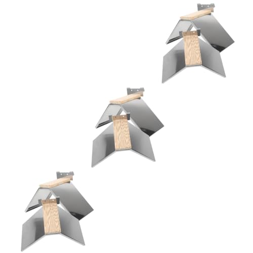 POPETPOP 6stücke Edelstahl Pigeon Perches Robuste Und Stabile Vogel Spielstände Für Pigeons Und Andere Vögel Für Käfige Und Freiluftspielplätze Leicht Zu Reinigen Und Langlebig von POPETPOP