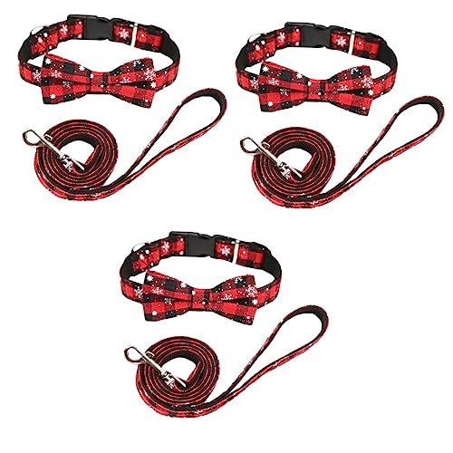 POPETPOP 6 STK Haustier-weihnachtsset Trainingsleinen Weihnachtshalsbänder Für Hunde Hundekontrollleine Weihnachtskatzenhalsband Weihnachtshundehalsband Gehende Leine Krawatte Hündchen POPETPOP 6 STK Haustier-weihnachtsset Trainingsleinen Weihnachtshalsbänder Für Hunde Hundekontrollleine Weihnachtskatzenhalsband Weihnachtshundehalsband Gehende Leine Krawatte Hündchen von POPETPOP