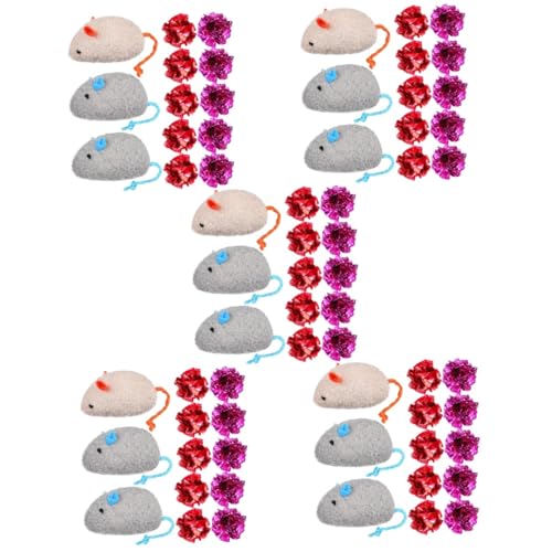 POPETPOP 65-Teiliges Spielzeug Katzen- -Spielzeug Kauspielzeug Für Welpen Spielzeug Katzenspielzeug Mäuse Spielzeug Katzenspielzeug Mäuse Für Innenkatzen Beißspielzeug POPETPOP 65-Teiliges Spielzeug Katzen- -Spielzeug Kauspielzeug Für Welpen Spielzeug Katzenspielzeug Mäuse Spielzeug Katzenspielzeug Mäuse Für Innenkatzen Beißspielzeug von POPETPOP