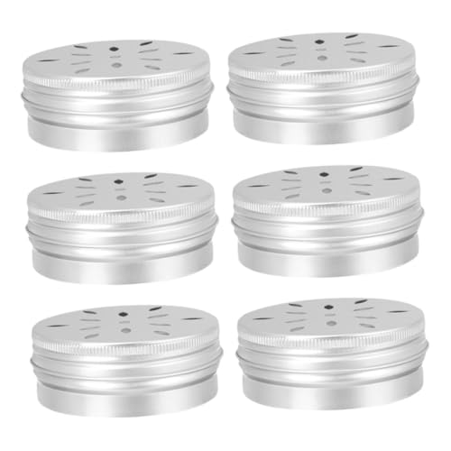 POPETPOP 6Er-Packung Duftbox für Hundetraining Ausrüstung Container Ausbildung Zug Dufttrainingsboxen Dufttrainingsdosen Nasenarbeitsdosen Duftarbeitsdosen Aluminium Silber POPETPOP 6Er-Packung Duftbox für Hundetraining Ausrüstung Container Ausbildung Zug Dufttrainingsboxen Dufttrainingsdosen Nasenarbeitsdosen Duftarbeitsdosen Aluminium Silber von POPETPOP