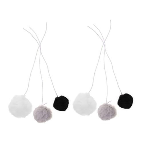 POPETPOP 6er-Pack Interaktives Spielzeugset für Kätzchen Weiche Bälle Lustige Hängende Katzenspielzeugbälle Elastischer Katzenkratzbaum Katzenbedarf Katzenspielzeug für Den Innenbereich POPETPOP 6er-Pack Interaktives Spielzeugset für Kätzchen Weiche Bälle Lustige Hängende Katzenspielzeugbälle Elastischer Katzenkratzbaum Katzenbedarf Katzenspielzeug für Den Innenbereich von POPETPOP