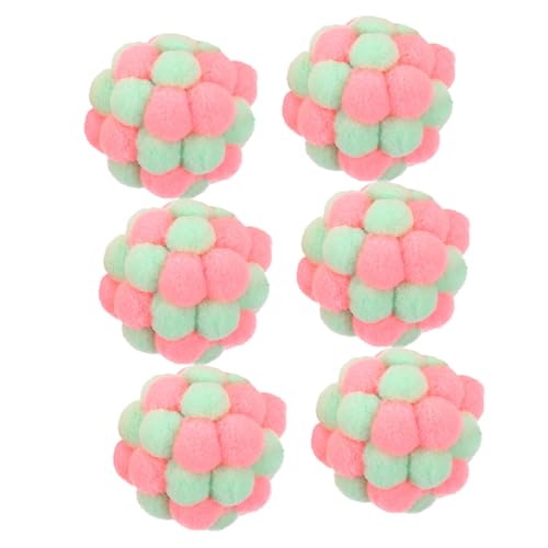 POPETPOP 6stücke Katzen Spielzeug Bälle Mit Fuzzy Interaktive Katzenbälle Für Kätzchen Und Langlebig Für Indoor-Spiel Fördert Und Freundschaft POPETPOP 6stücke Katzen Spielzeug Bälle Mit Fuzzy Interaktive Katzenbälle Für Kätzchen Und Langlebig Für Indoor-Spiel Fördert Und Freundschaft von POPETPOP