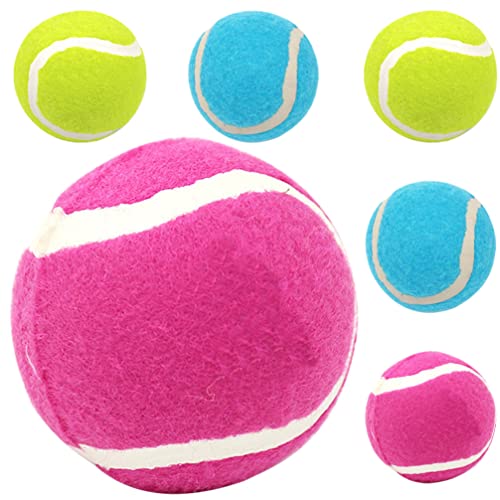 POPETPOP 6st Tennisspielzeug Für Hunde Interaktives Hundespielzeug Großer Tennisball Für Hunde Beißspielzeug Für Haustiere Robustes Hundespielzeug Gummi Golden Retriever Plüschtier POPETPOP 6st Tennisspielzeug Für Hunde Interaktives Hundespielzeug Großer Tennisball Für Hunde Beißspielzeug Für Haustiere Robustes Hundespielzeug Gummi Golden Retriever Plüschtier von POPETPOP
