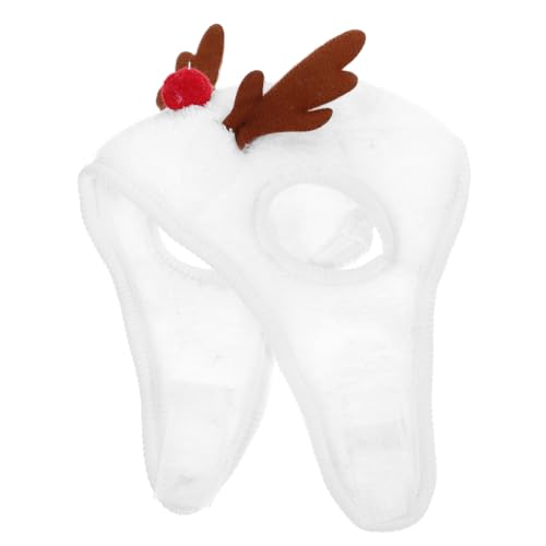 POPETPOP 7 Stück Einfache Weihnachtsmütze Für Haustiere Für Hunde Und Katzen Festlicher Weihnachtskopfschmuck Bequemes Haustierdekor Rotes Haustierkostüm von POPETPOP