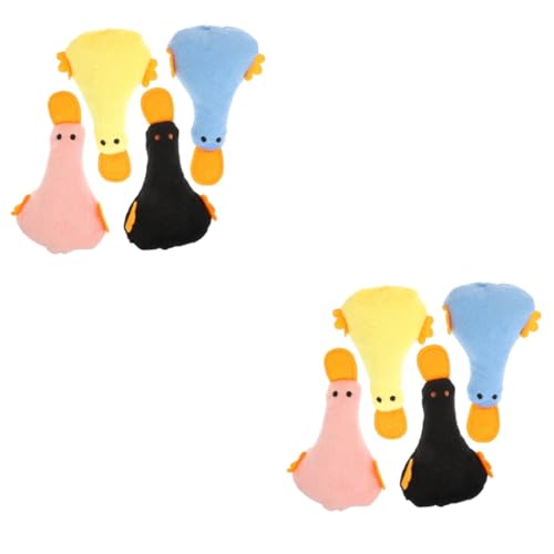 POPETPOP 8 STK Lustiges Katzenspielzeug Katzenminze Pp Baumwolle Ente Hündchen POPETPOP 8 STK Lustiges Katzenspielzeug Katzenminze Pp Baumwolle Ente Hündchen von POPETPOP