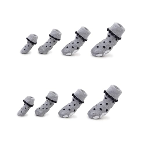 POPETPOP 8 STK Sockenschuhe Baumwollsocken Für Haustiere Nicht-Haustier-socken Hundesocken Spitze Haustier Socken POPETPOP 8 STK Sockenschuhe Baumwollsocken Für Haustiere Nicht-Haustier-socken Hundesocken Spitze Haustier Socken von POPETPOP