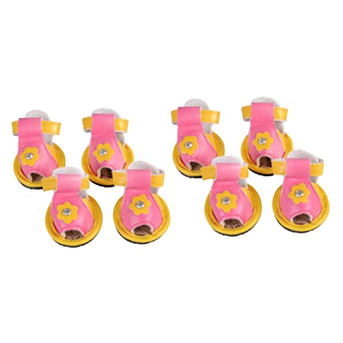 POPETPOP Hundeschuhe 8 -Sandalen Für Haustiere Haustier- -Schuhe -Sandalen Haustier-Schuhe Gelbe Haustier- -Haustier-Schuhe Haustierzubehör POPETPOP Hundeschuhe 8 -Sandalen Für Haustiere Haustier- -Schuhe -Sandalen Haustier-Schuhe Gelbe Haustier- -Haustier-Schuhe Haustierzubehör von POPETPOP
