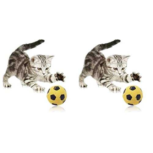 POPETPOP Katze Schaumstoffball 8 Stücke Bälle Fußball Spielzeug Fußball Schwamm Katze POPETPOP Katze Schaumstoffball 8 Stücke Bälle Fußball Spielzeug Fußball Schwamm Katze von POPETPOP