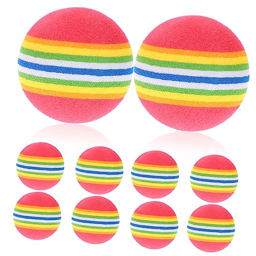POPETPOP 8stücke Spielzeug Bunte Gummibälle Für Hunde Und Spaß Beim Drinnen Und Draußen Fördert Aktivität Und Beschäftigung POPETPOP 8stücke Spielzeug Bunte Gummibälle Für Hunde Und Spaß Beim Drinnen Und Draußen Fördert Aktivität Und Beschäftigung von POPETPOP