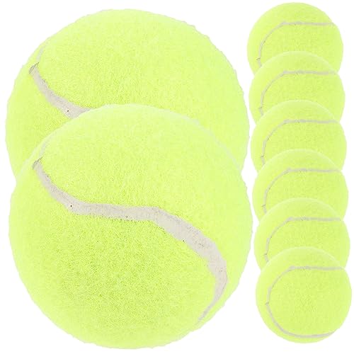 POPETPOP 8St Tennis trainieren Sport Ball Bälle für Hunde Werfer Aktives Rollen für Hunde Interactive Dog Toys Tennisbälle für draußen Tennisbälle für Anfänger Hundespielzeug Masse Gummi POPETPOP 8St Tennis trainieren Sport Ball Bälle für Hunde Werfer Aktives Rollen für Hunde Interactive Dog Toys Tennisbälle für draußen Tennisbälle für Anfänger Hundespielzeug Masse Gummi von POPETPOP