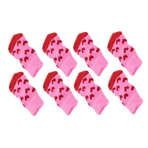 POPETPOP 8stücke Pack Hundesocken Für Kleine Bis Große Hunde Mit Griffen Für Stabilen Glatten Böden Und Schutz Vor Rauen Oberflächen Im Innen Und Außenbereich POPETPOP 8stücke Pack Hundesocken Für Kleine Bis Große Hunde Mit Griffen Für Stabilen Glatten Böden Und Schutz Vor Rauen Oberflächen Im Innen Und Außenbereich von POPETPOP