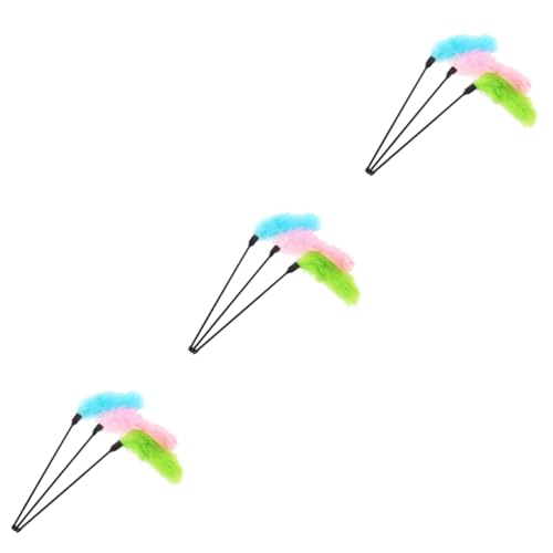 POPETPOP 9 STK Angelspielzeug Kätzchenspielzeug Plüsch Flauschige Kuscheltiere Spielzeug Für Kätzchen Fensterspielzeug Pompones De Porristas Katzenspielzeug Angeln Haustier POPETPOP 9 STK Angelspielzeug Kätzchenspielzeug Plüsch Flauschige Kuscheltiere Spielzeug Für Kätzchen Fensterspielzeug Pompones De Porristas Katzenspielzeug Angeln Haustier von POPETPOP