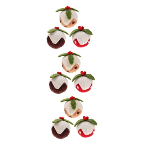 POPETPOP 9 STK Fellknäuel-Spielzeug Für Haustiere Weihnachtliches Katzenspielzeug Haustier-Teaser-Spielzeug Kratzspielzeug Für Weihnachtskatzen Fang Mich Haustierspielzeug Gefälschte Wolle POPETPOP 9 STK Fellknäuel-Spielzeug Für Haustiere Weihnachtliches Katzenspielzeug Haustier-Teaser-Spielzeug Kratzspielzeug Für Weihnachtskatzen Fang Mich Haustierspielzeug Gefälschte Wolle von POPETPOP