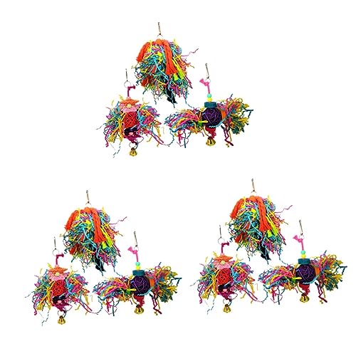 POPETPOP 9 STK Vogelkäfigschaukel Vogelschaukel Hängend Spielzeug Für Vögel Und Papageien Spielzeug Zum Zerreißen Von Vögeln Hängematte Aus Holz Werkzeug Knabbernde Spieße Vogeljagd Bambus POPETPOP 9 STK Vogelkäfigschaukel Vogelschaukel Hängend Spielzeug Für Vögel Und Papageien Spielzeug Zum Zerreißen Von Vögeln Hängematte Aus Holz Werkzeug Knabbernde Spieße Vogeljagd Bambus von POPETPOP