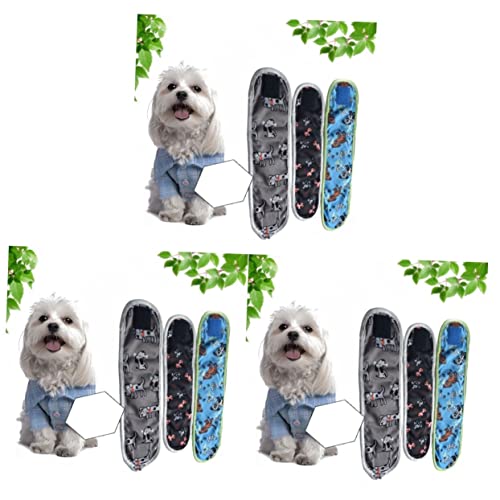 POPETPOP 3er-Sets 100% Baumwolle Hundetöpfchen Wiederverwendbar Haustierkostüm Weich Atmungsaktiv Für Männliche Welpen Windel-Bauchband-Set 10 X 33 cm 3 Stück X 3 POPETPOP 3er-Sets 100% Baumwolle Hundetöpfchen Wiederverwendbar Haustierkostüm Weich Atmungsaktiv Für Männliche Welpen Windel-Bauchband-Set 10 X 33 cm 3 Stück X 3 von POPETPOP