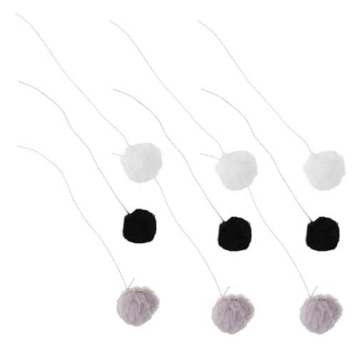 POPETPOP 9St Katzenkratzbaum-Plüschball Seilspielzeug Plüsch-Katzenspielzeug Katzen interaktives katzenspielzeug Kätzchen-Ball- Katze necken Ball Elastisches Seil POPETPOP 9St Katzenkratzbaum-Plüschball Seilspielzeug Plüsch-Katzenspielzeug Katzen interaktives katzenspielzeug Kätzchen-Ball- Katze necken Ball Elastisches Seil von POPETPOP