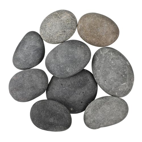 POPETPOP 9stücke Handbemalte Flache Steine Zum Bemalen Für Bastelarbeiten Garten Dekoration Natur Steine Für Heimwerker Und Kunstprojekte Mit Kieselsteinen Für Terrarien Und POPETPOP 9stücke Handbemalte Flache Steine Zum Bemalen Für Bastelarbeiten Garten Dekoration Natur Steine Für Heimwerker Und Kunstprojekte Mit Kieselsteinen Für Terrarien Und von POPETPOP