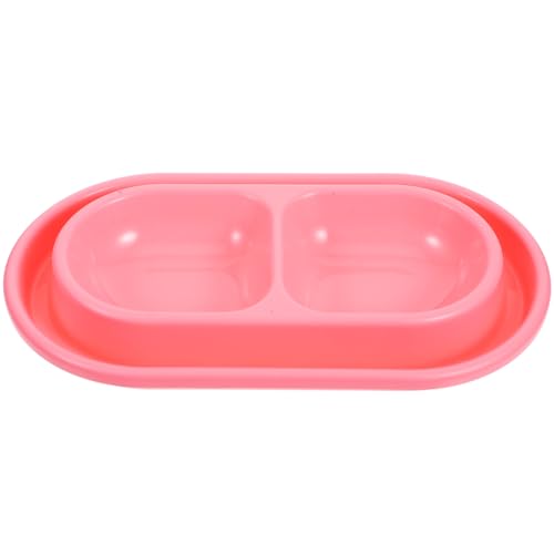 POPETPOP Ants Away Katzennapf – Outdoor-Katzenfutter-Wassernäpfe mit 2 Schalen, rund, kein Verschütten, für kleine, mittelgroße Hunde und Katzen im Innenbereich von POPETPOP