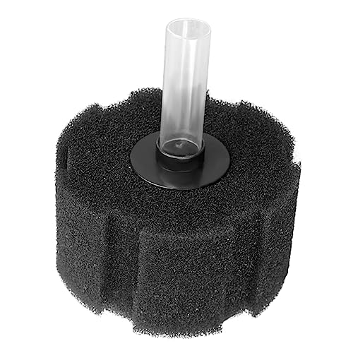 POPETPOP Aquarienfilter Kleiner Filter Pumpe Panzer Aquarieninnenfilter Filter Für Fischbecken Biochemischer Schwammfilter Black von POPETPOP