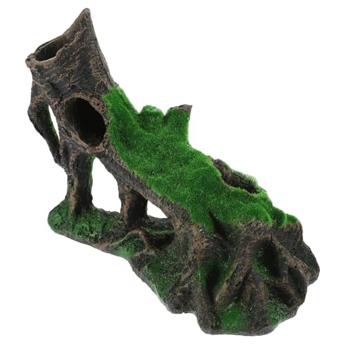 POPETPOP Aquarium Baumwurzel Zucht Hohlblock Für Aquarium Loch Aquarium Hohler Baumstamm Dekorationen Protokoll Für Fischbecken Höhle Fischprotokoll Wasser Aquarienprotokolle Ornamente Tank von POPETPOP
