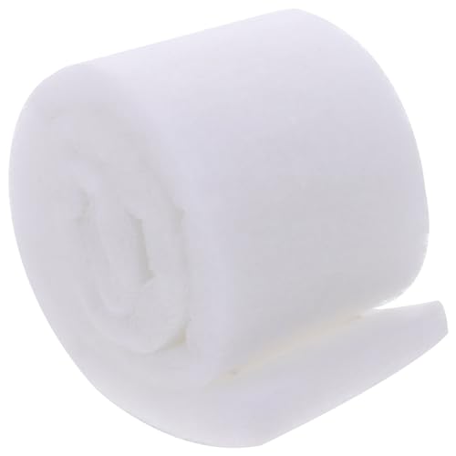 POPETPOP Filterwatte Aquarium, Aquarium Filtermaterial 1M Länge x 12CM Breite, Bio-Filter Medium, Filterschwamm Biologische Filterung für Fischzucht Und Teichpflege von POPETPOP