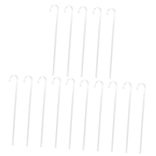 POPETPOP 15 STK Wasserpfeife Acrylreiniger Aquarienrohr Aquarien Siphon Kies Aquarienwasserleitung Aquarium Rohr Wasser Zu Pumpen von POPETPOP