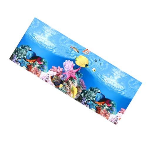 POPETPOP Lebendiges Aquarium-Poster Doppelseitige Fischtank-Dekorationen Einfach Zu Installierende Wassertank-Dekoration Für Haushalt Büro Einkaufszentrum POPETPOP Lebendiges Aquarium-Poster Doppelseitige Fischtank-Dekorationen Einfach Zu Installierende Wassertank-Dekoration Für Haushalt Büro Einkaufszentrum von POPETPOP