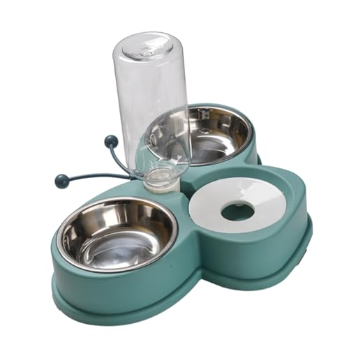 POPETPOP Automatischer Wasserspender Für Haustiere Futternapf Hundefutter Ohne Boden Leicht Abnehmbar 720 Ml Grün POPETPOP Automatischer Wasserspender Für Haustiere Futternapf Hundefutter Ohne Boden Leicht Abnehmbar 720 Ml Grün von POPETPOP