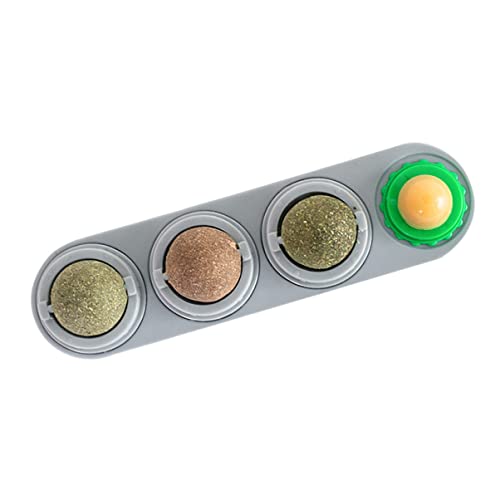 POPETPOP Ballspielzeug für Katzen Poolspielzeug für Katzen lustiger Katzenstock Beißstab aus Katzengras Katzen cat Toys für Haustiere Pet-Ball- Grey POPETPOP Ballspielzeug für Katzen Poolspielzeug für Katzen lustiger Katzenstock Beißstab aus Katzengras Katzen cat Toys für Haustiere Pet-Ball- Grey von POPETPOP