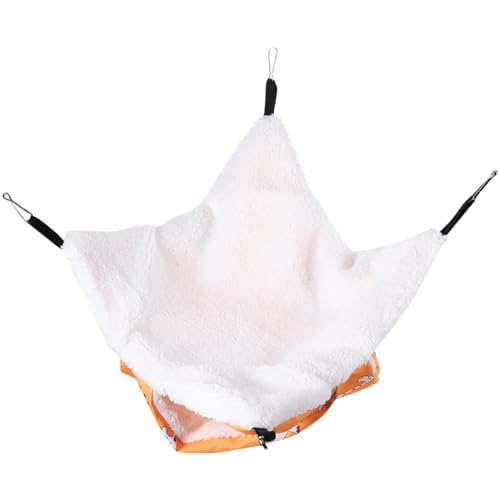 POPETPOP Bequemes Hamster-versteck, Hängematte, Haustierkäfig, Hängebett, Meerschweinchen-schlafbett von POPETPOP