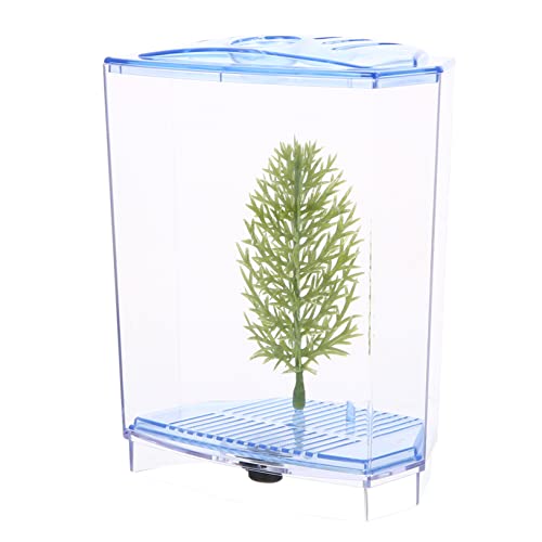 POPETPOP Betta-Box Geschenkspielzeug Handhaben Heizung Für Aquarium Elektronisches Aquarium Gewindemuttern Auslauf Wasserhahn Booster Deckel Tragetasche Leichter Kunststoff Blue POPETPOP Betta-Box Geschenkspielzeug Handhaben Heizung Für Aquarium Elektronisches Aquarium Gewindemuttern Auslauf Wasserhahn Booster Deckel Tragetasche Leichter Kunststoff Blue von POPETPOP