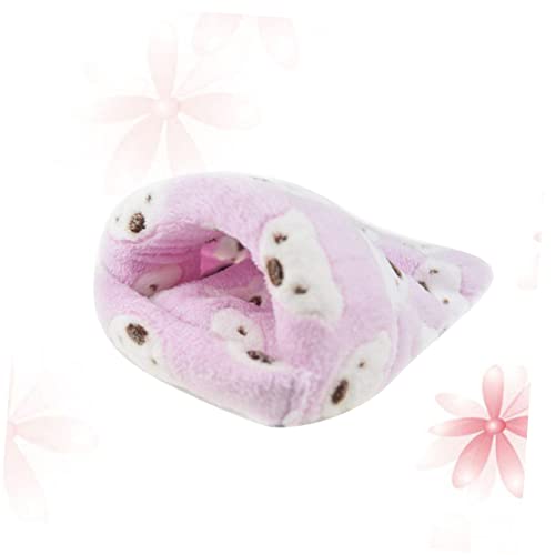 POPETPOP Bett Für Hamster Hasenbett Einstreu Für Hamster Meerschweinchenbett Einstreu Für Meerschweinchen Kleintierbett Igel Meerschweinchen Schlafsack Betthamster Zubehör Haustier von POPETPOP