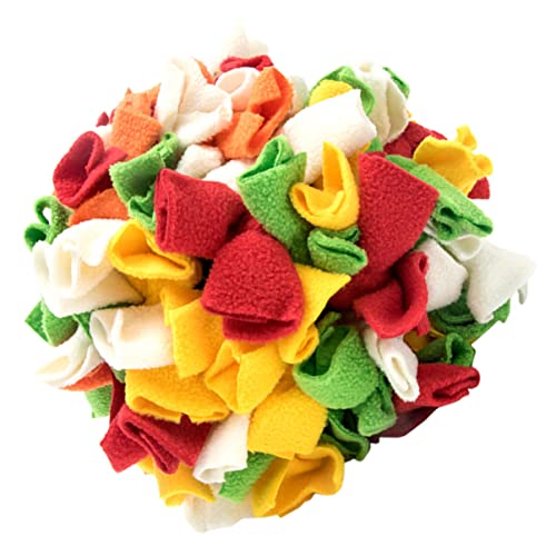 POPETPOP Bissfester Schnüffelball Züchten Hundegrube Quietschend Raupe Welpe Hunde Fußball Haustier Kichernder Hundeball Kicherball Für Hunde Stachelig Colorful Polarfleece POPETPOP Bissfester Schnüffelball Züchten Hundegrube Quietschend Raupe Welpe Hunde Fußball Haustier Kichernder Hundeball Kicherball Für Hunde Stachelig Colorful Polarfleece von POPETPOP