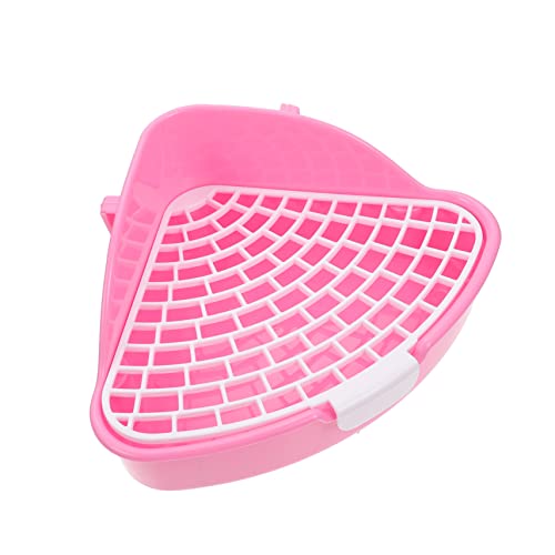 POPETPOP Kasten Kaninchentoilette Frettchenkäfig Frettchen Katzentoilette -töpfchen-Trainer Katzentoilette Für Häschen Toilette Schubladenfach Spielzeughase Dreieck Hamstersand Plastik POPETPOP Kasten Kaninchentoilette Frettchenkäfig Frettchen Katzentoilette -töpfchen-Trainer Katzentoilette Für Häschen Toilette Schubladenfach Spielzeughase Dreieck Hamstersand Plastik von POPETPOP